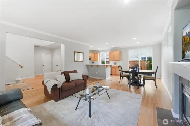 Spacious Living Room