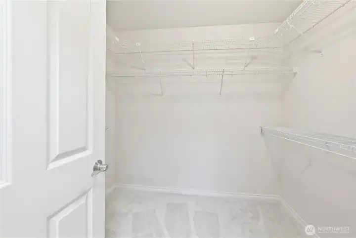 Large Primary Walk-In Closet