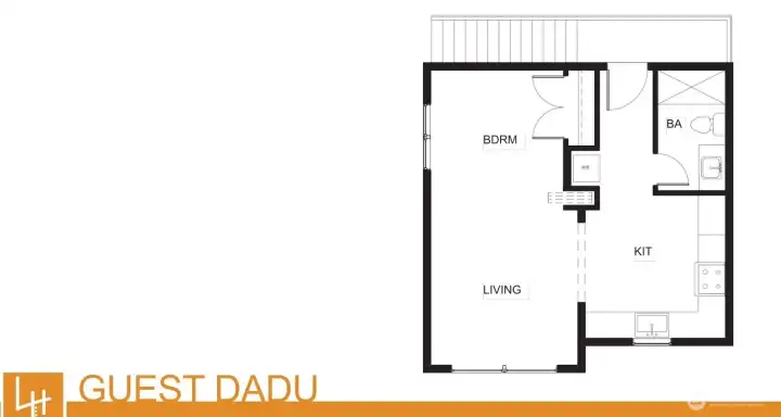 DADU Floor Plan DADU Floor Plan