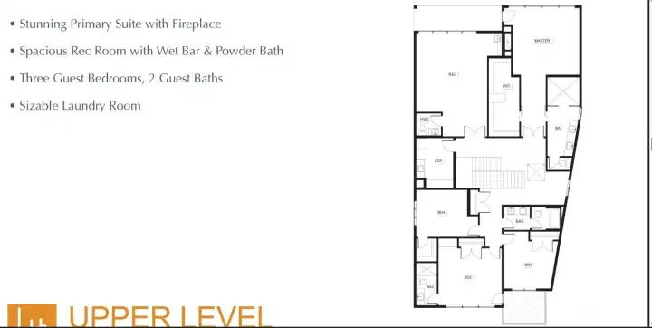 Upper Floor of the residence