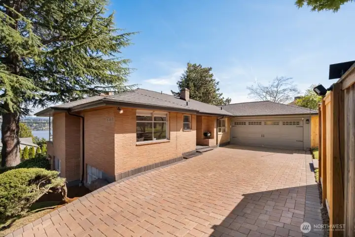 Charming mid century modern with an amazing view just blocks to Seward Park