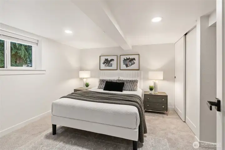 Plush new carpet for move-in comfort.