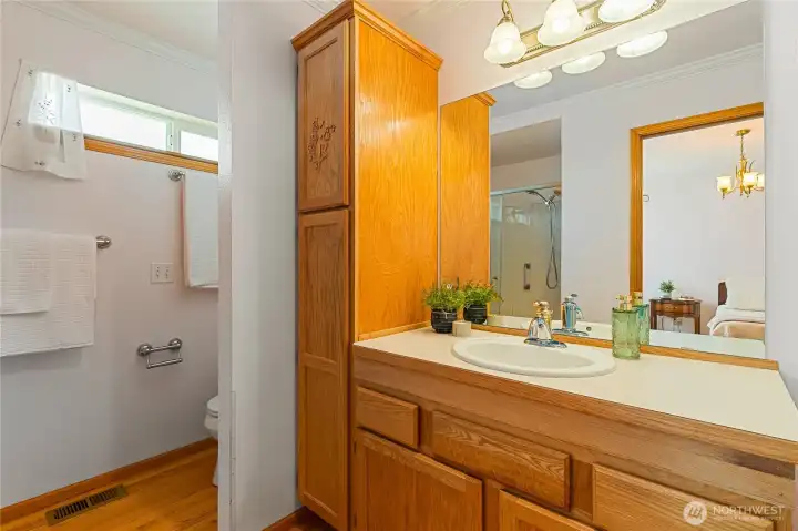 Primary bathroom. Primary bathroom.