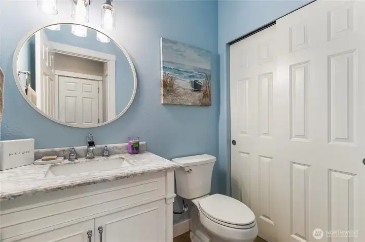 1/2 bath downstairs 1/2 bath downstairs