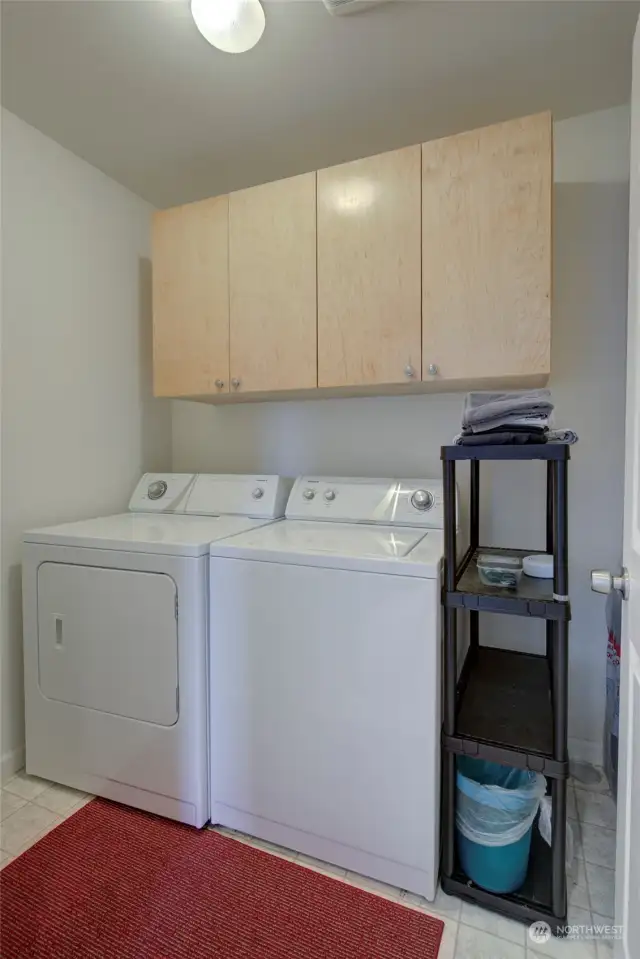 For convenience the laundry room is located on the 2nd level with the bedrooms!