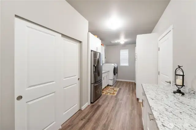 Laundry/Mud Room w/Garage access on the right