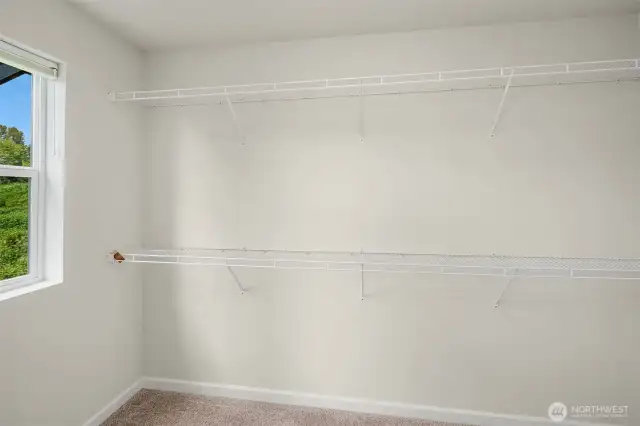 Primary Walk-in Closet
