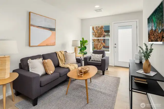 Entry/Lower Level Family Room