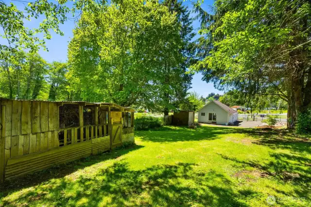 view from back of the property