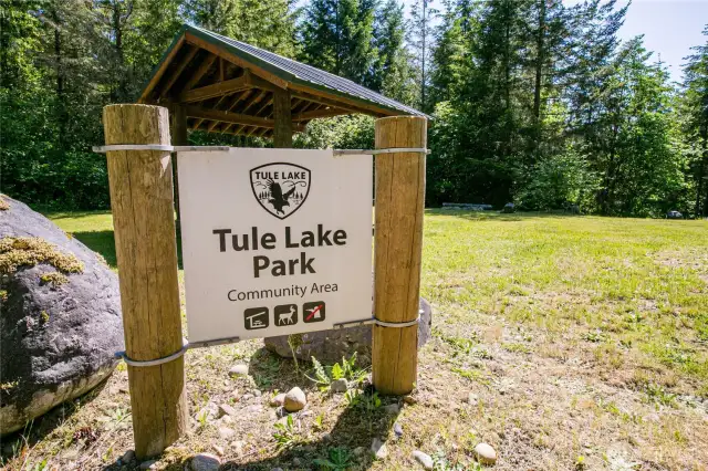Tule Lake in Highland Meadows Community