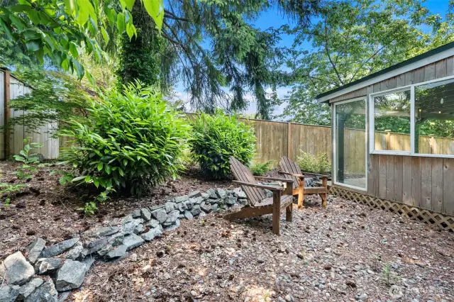 Plenty of outdoor spaces to enjoy.