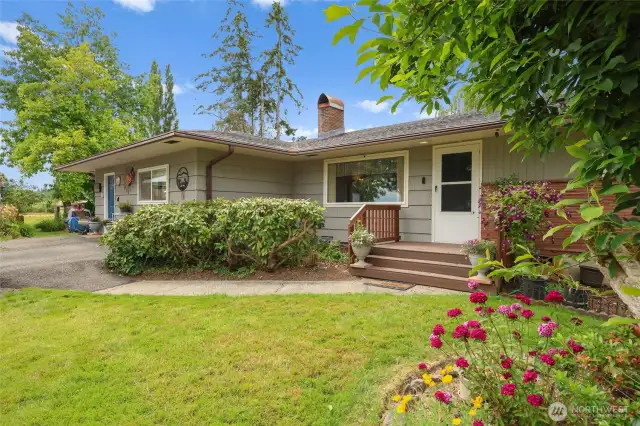 Welcome to your single story home on acreage!