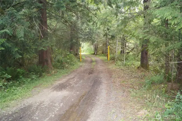 Driveway entrance