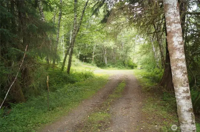 Driveway entrance