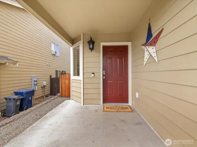 Nice big front porch to welcome you and your guest.