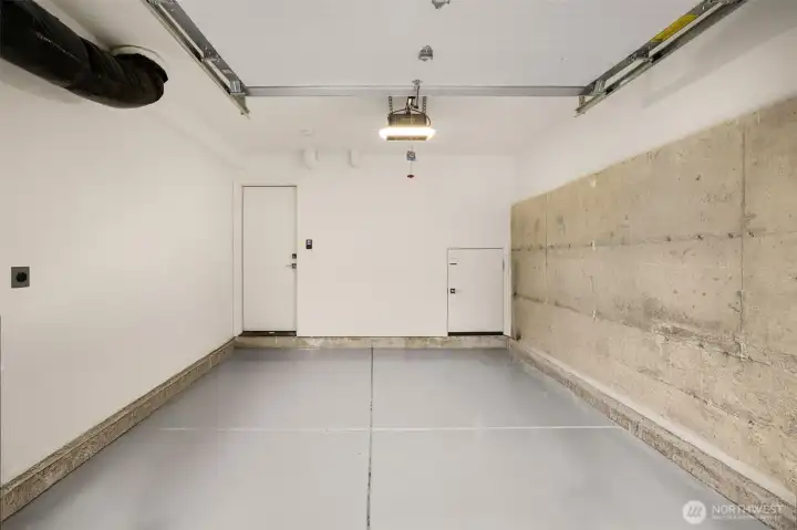 Home comes with a one car garage