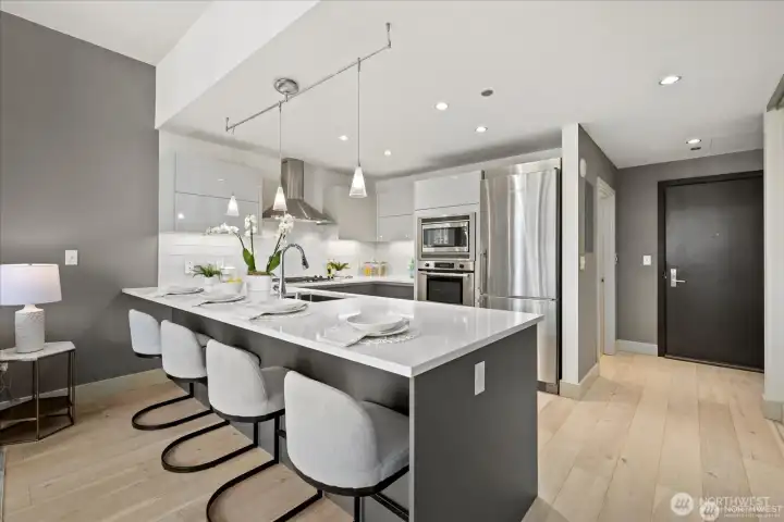 new counters floor and pedini cabinets