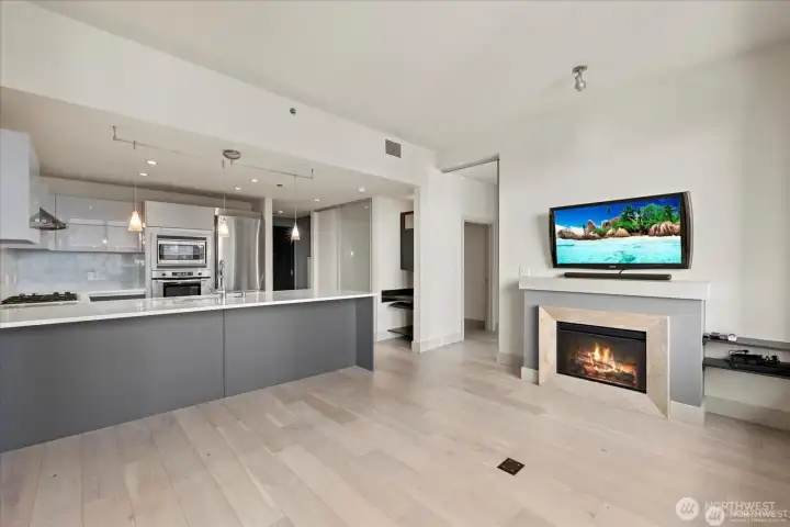 cozy electric fireplace