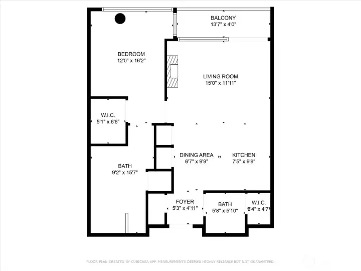 floor plan, offers extra 1/2 bath with storage area.