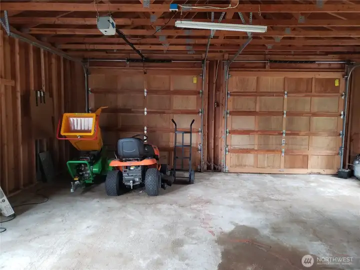 2 Car Garage with One Opener.