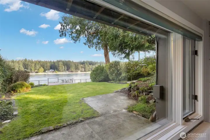 View from Downstairs bedroom