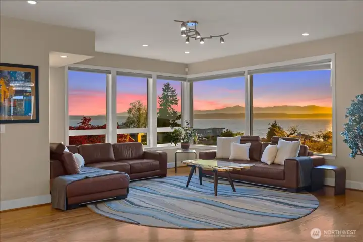 Sweeping views and incredible sunsets