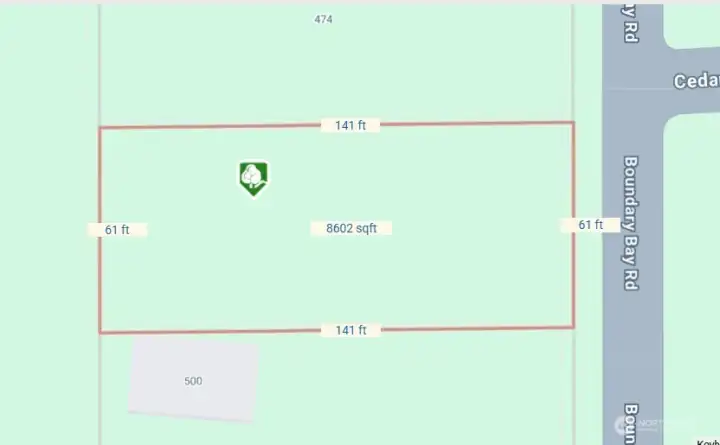 Lot 7 Weasel Run -  8,602 square feet, included in the sale of 500 Moose Trail