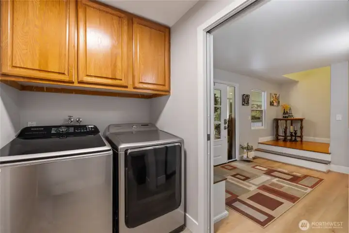 Utility room with storage