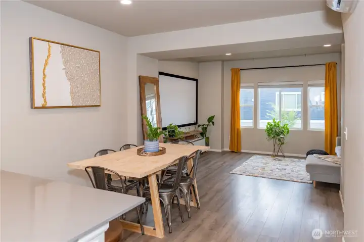 Open concept living