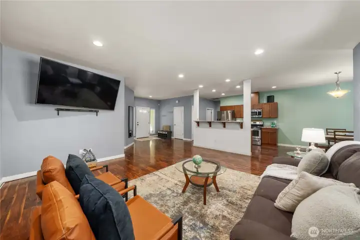 Living room.