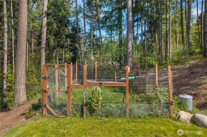 Large garden area already deer proof!