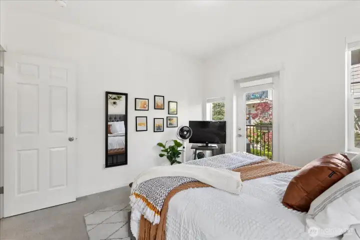 Another view of the primary suite.