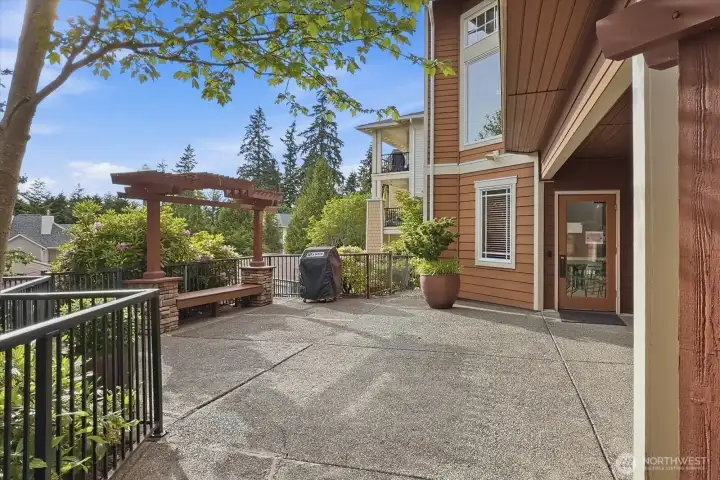 Clubhouse entry.