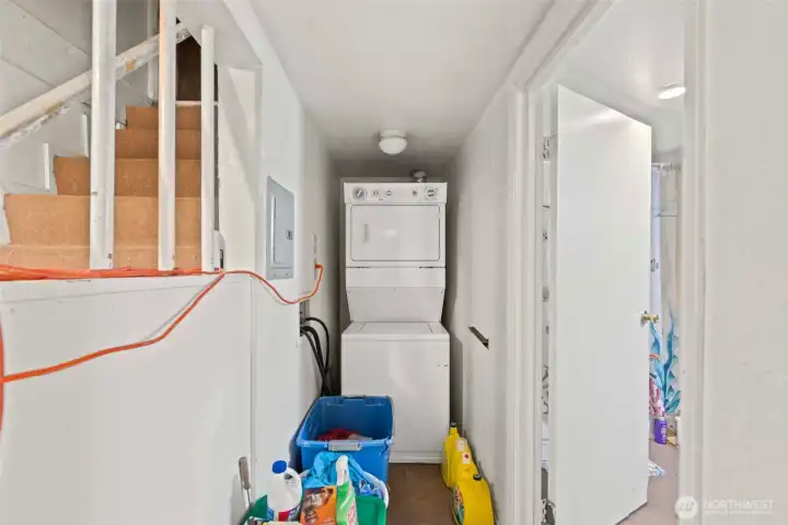 Downstairs laundry area: washer and dryer are included with sale Downstairs laundry area: washer and dryer are included with sale