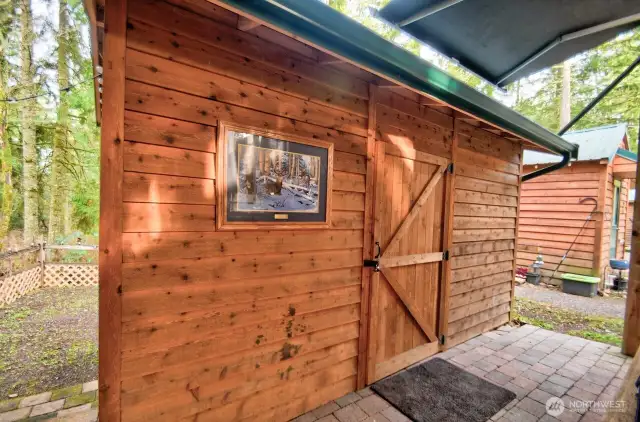 SECOND SHED, WITH GREAT STORAGE