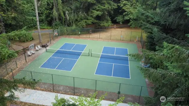 PICKLE BALL, BASKET BALL AND FRISBEE GOLF