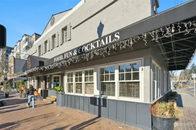 One of many restaurants on Main Street Restaurants