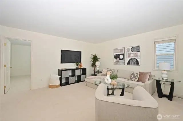 Upstairs loft