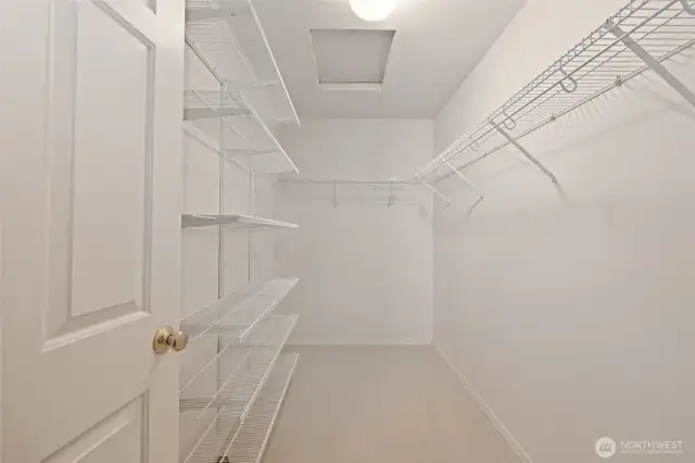 Primary Walk-in Closet