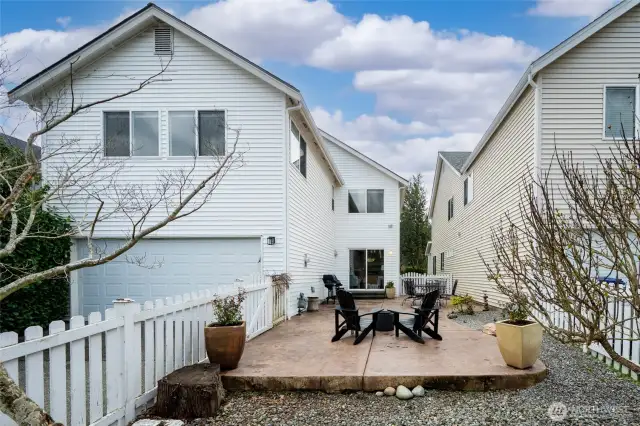 Back patio