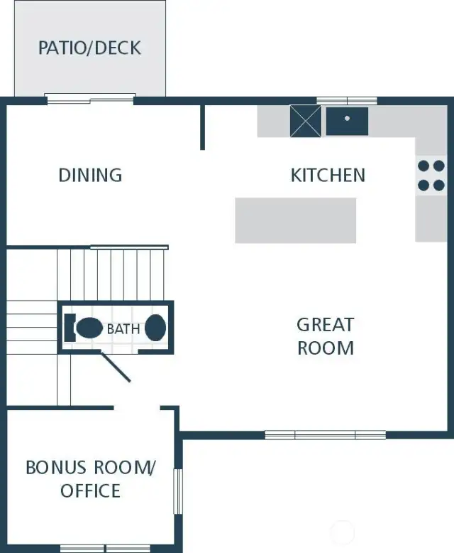 Photographs are for illustrative purposes only. Features, finishes, interior/exterior colors, landscaping and floorplan shown may vary from actual homes built.