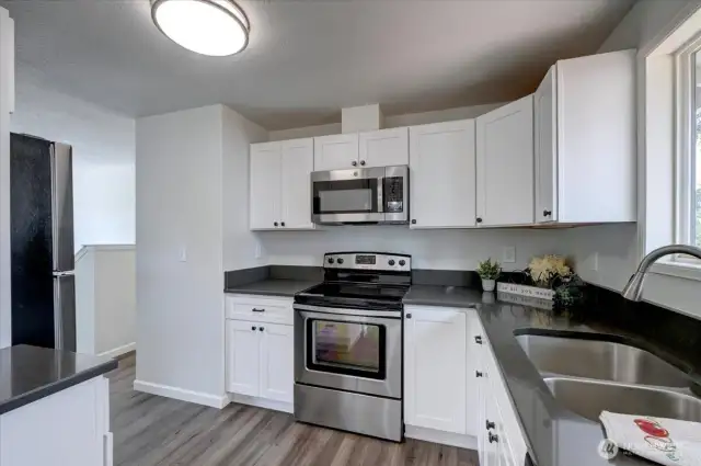Just a well-planned kitchen. You'll love making meals here!