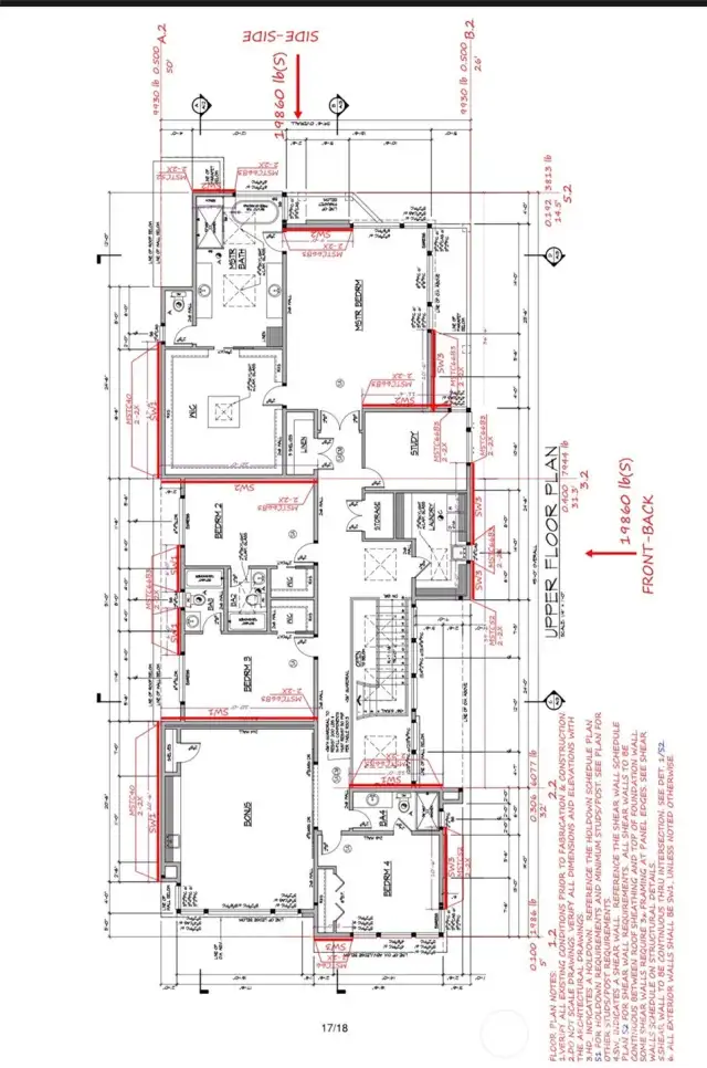 Upper Floor Plan