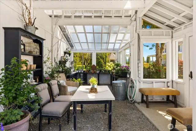 Inside Greenhouse