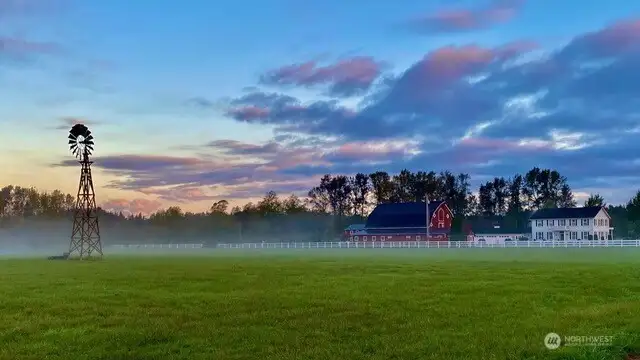 Morning Fog over property
