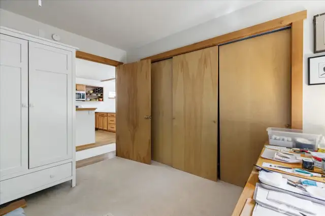 Large closet in bedroom # 2.