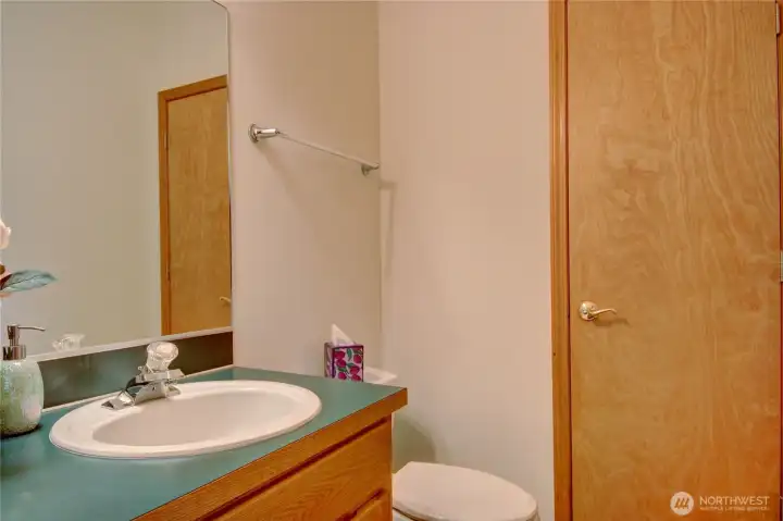 1/2 bath on main floor