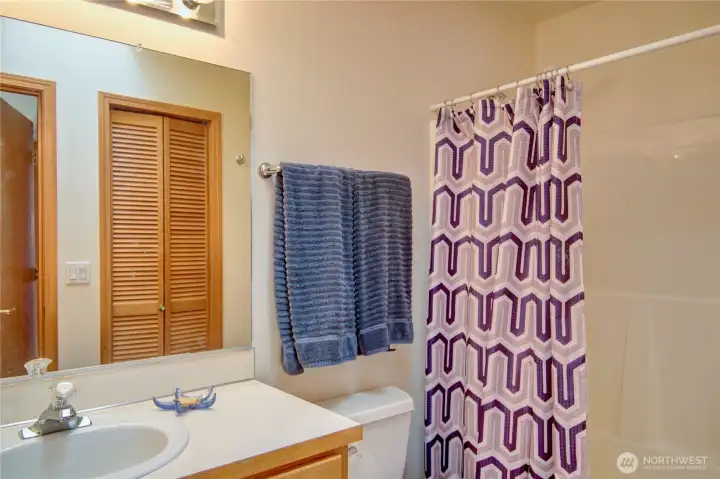 Full bathroom upstairs