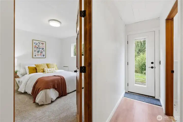 One bedroom on main floor