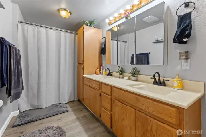 Full bath on main floor